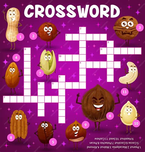 nut variety crossword clue.